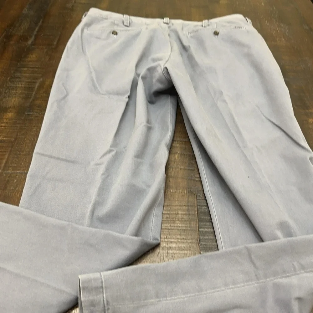 Polo Ralph Lauren Pants Mens 36x32 Gray Classic Fit Canvas Chino Casual